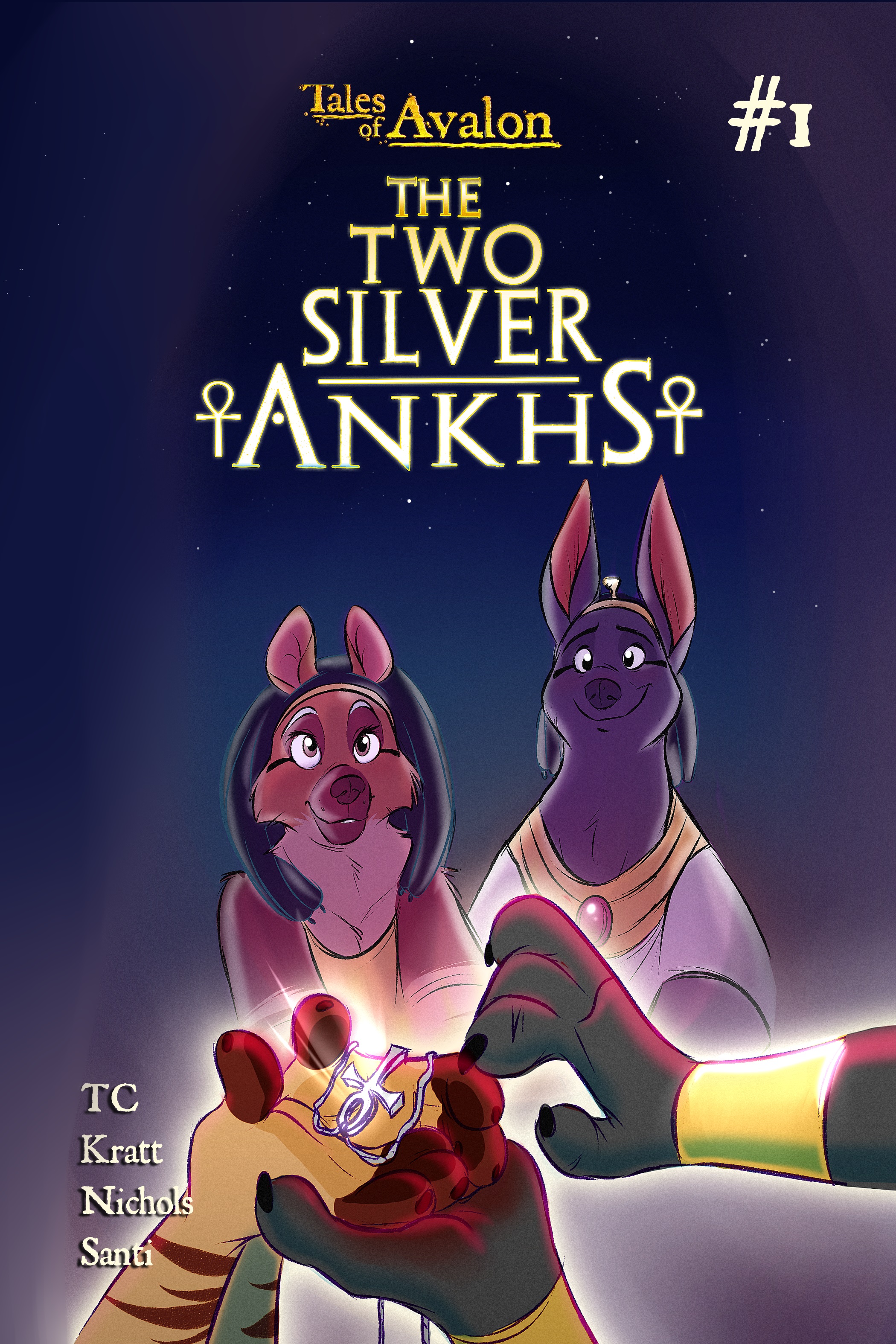 Tales of Avalon: The Two Silver Ankhs #1 Front Cover